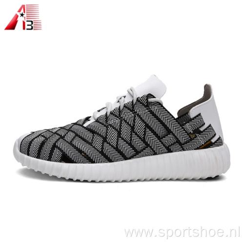 Fashionable Breathable Elastic Woven Shoes